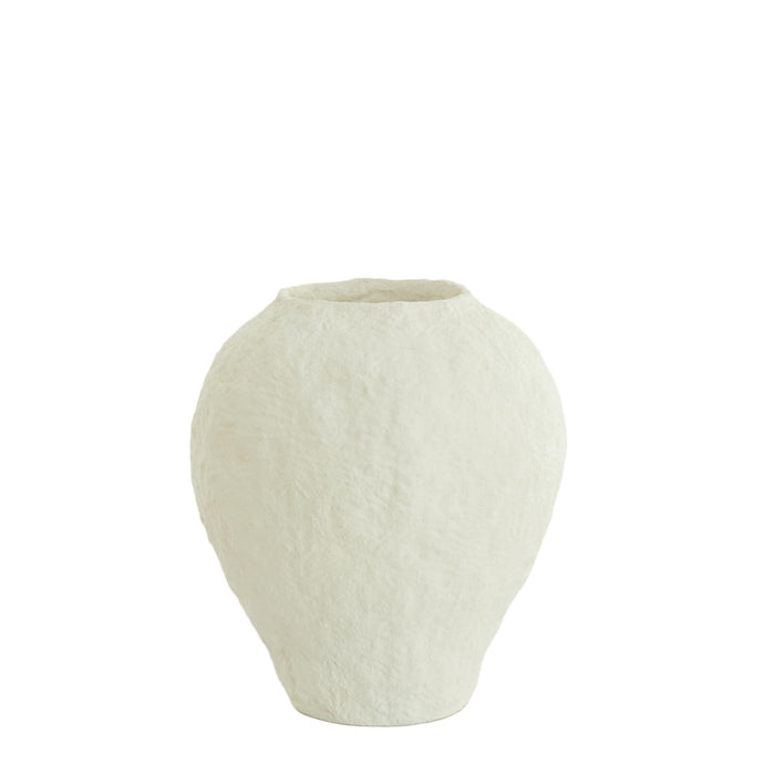 Light & Living Vaas Pantoja - Mat Crème - Ø45cm