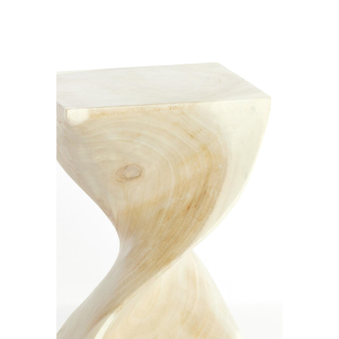 Light & Living Bijzettafel Muhan - Naturel - 30x30x45cm