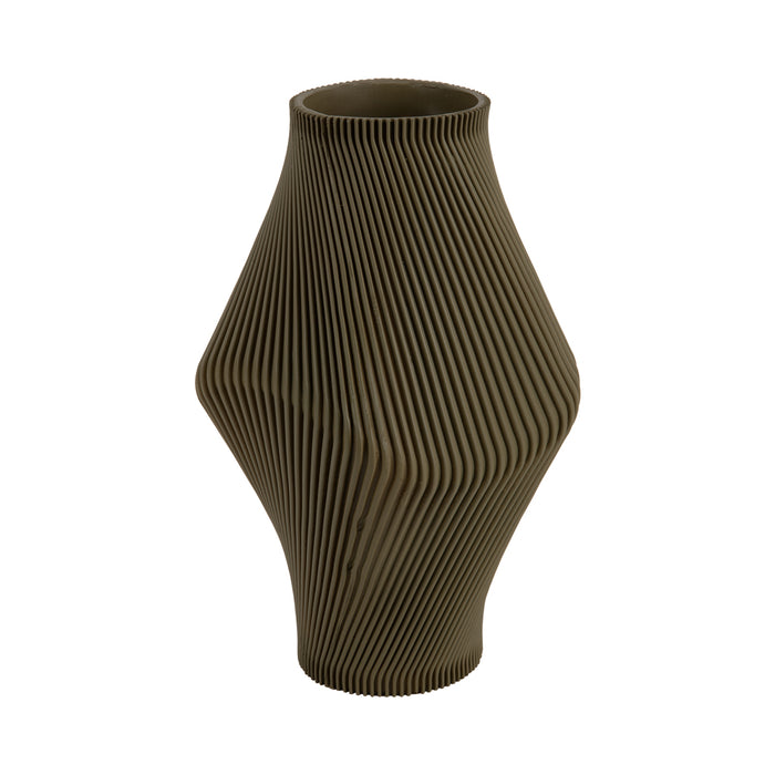 present time - Vase Twisted Rib Large