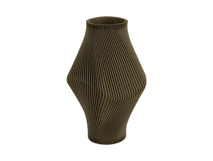 present time - Vase Twisted Rib Large
