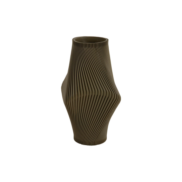 present time - Vase Twisted Rib Large