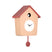 Karlsson - Wall Clock Cuckoo Light