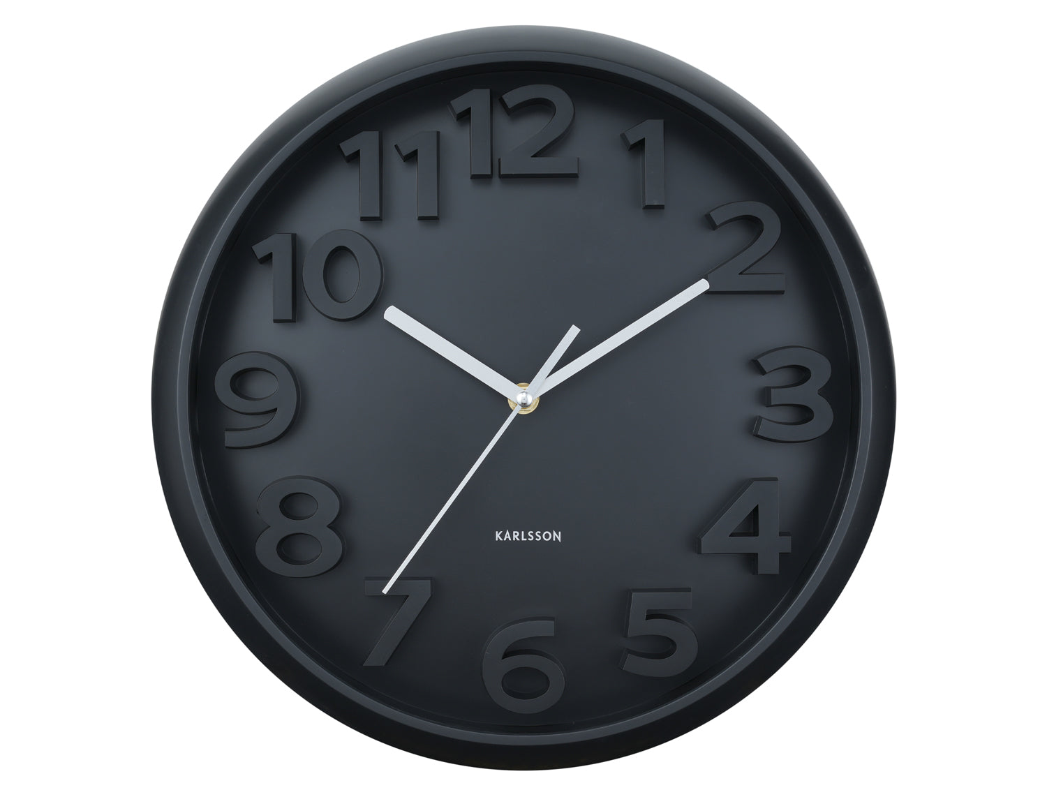 Karlsson - Wall Clock Elevated Classic Numbers