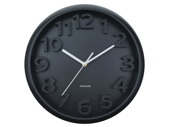 Karlsson - Wall Clock Elevated Classic Numbers