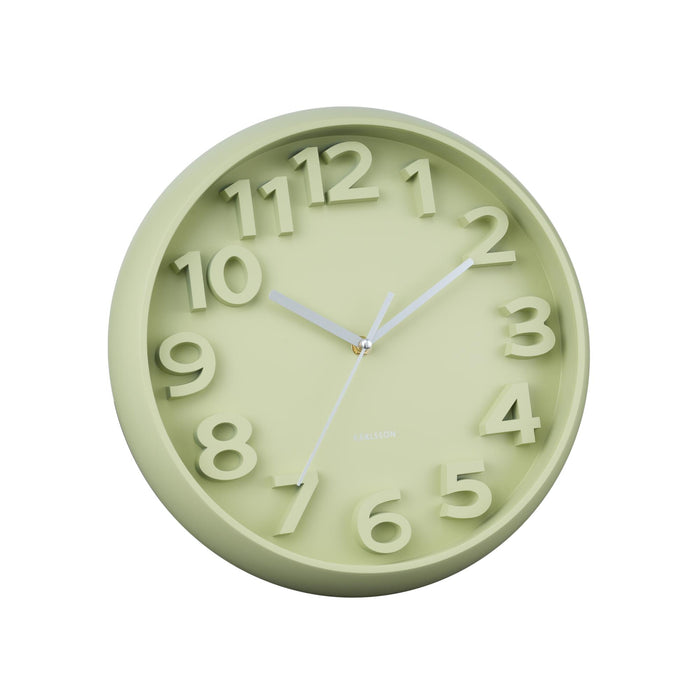 Karlsson - Wall Clock Elevated Classic Numbers