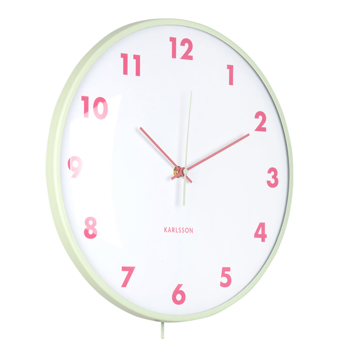 Karlsson - Wall Clock Cheeky Dome Pendulum