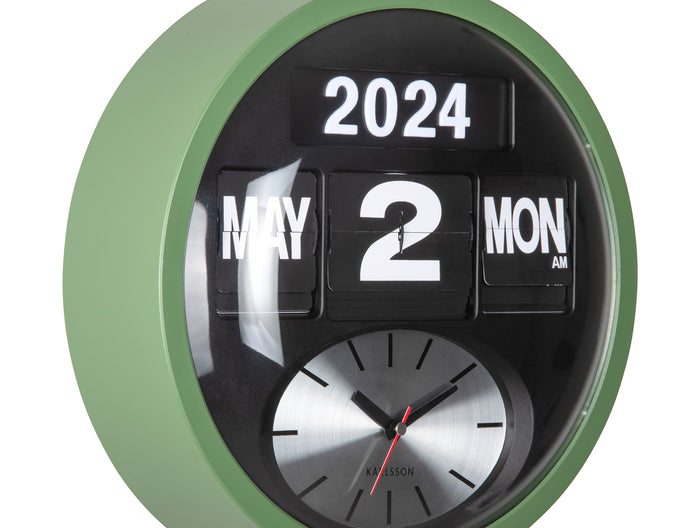 Karlsson - Wall Clock Round Flip