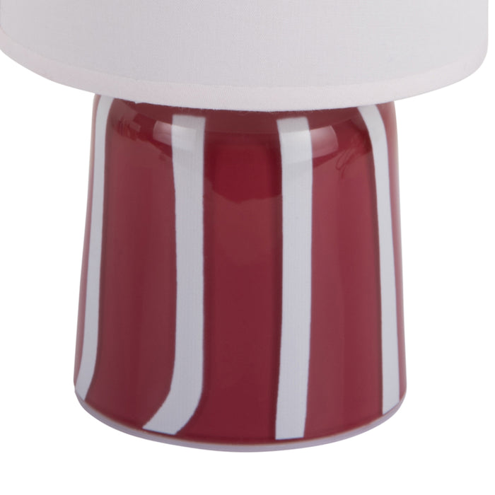 Leitmotiv Tafellamp Verano - Rode oker - 13.5x13.5x20cm