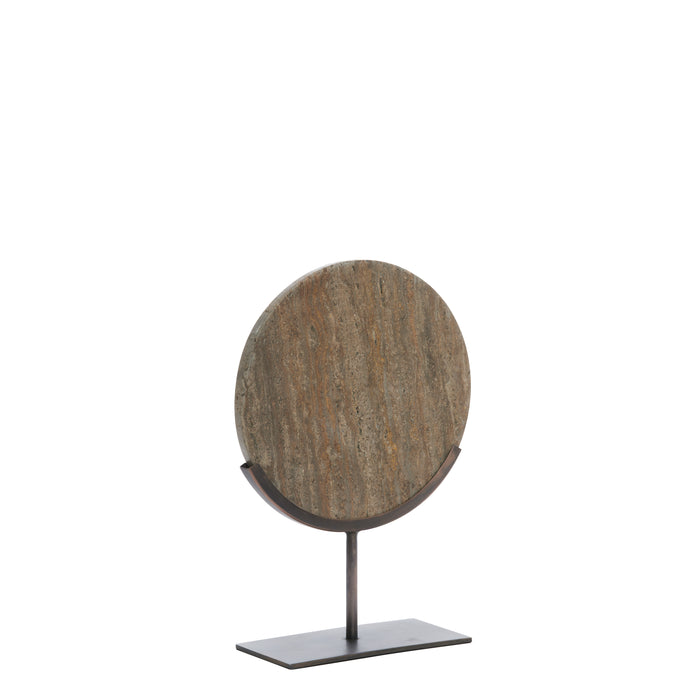 Light&living Ornament op voet 25,5x10x38,5 cm MORENO dnkr bruin tra...