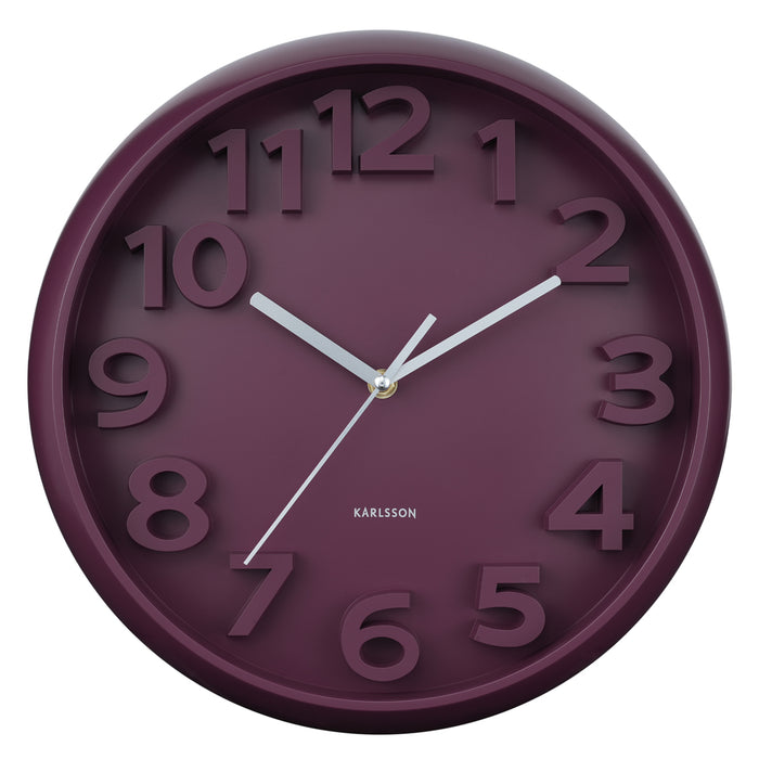 Karlsson - Wall Clock Elevated Classic Numbers