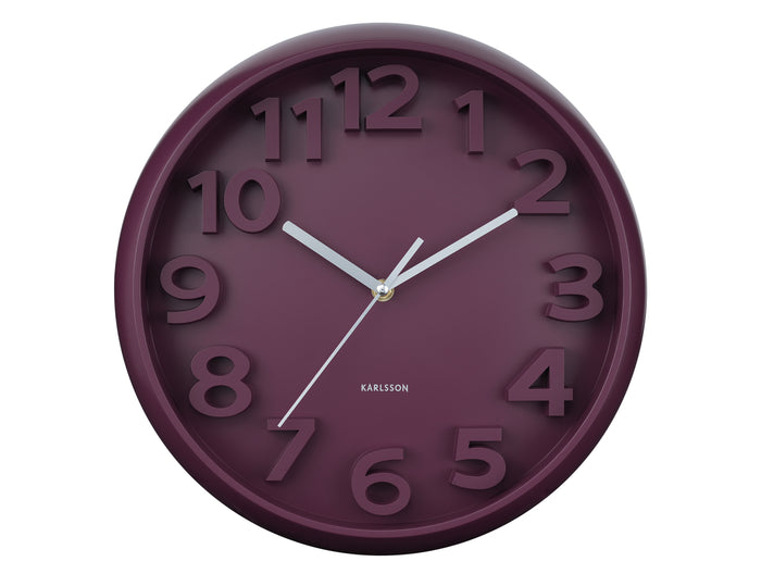 Karlsson - Wall Clock Elevated Classic Numbers