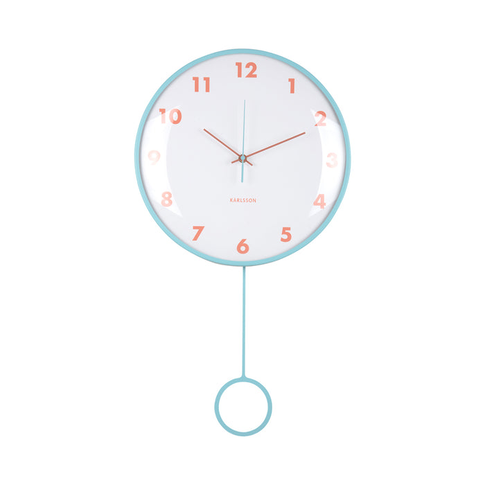Karlsson - Wall Clock Cheeky Dome Pendulum