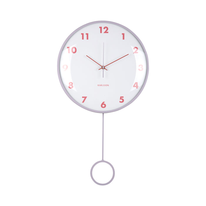 Karlsson - Wall Clock Cheeky Dome Pendulum