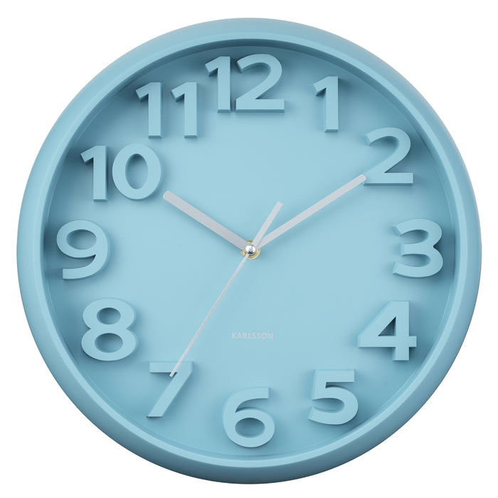 Karlsson - Wall Clock Elevated Classic Numbers