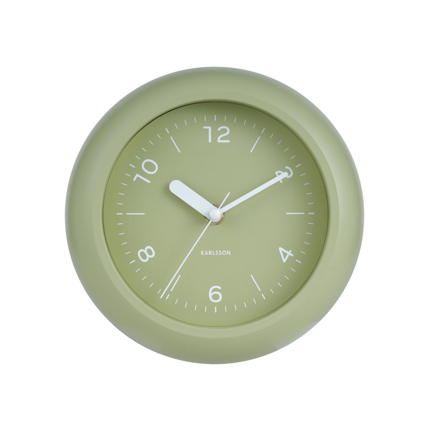 Karlsson Wandklok Slope - Theegroen - Ø20cm