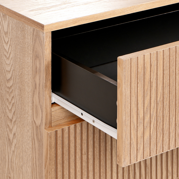 Beliani - BLYTHE- Ladekast 4 lades - Bruin - MDF