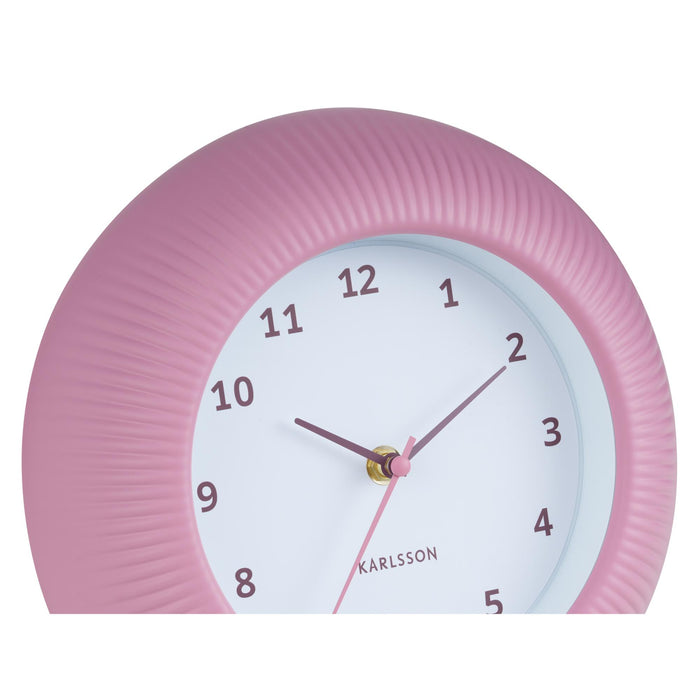Karlsson Wandklok Tender Rib - Warmroze - Ø25cm