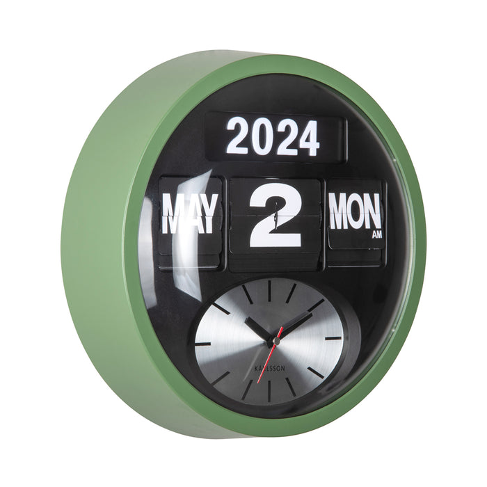 Karlsson - Wall Clock Round Flip