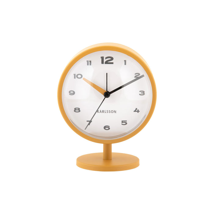 Karlsson Wekker Brisk Dome - Okergeel - 6.5x11x13.8cm
