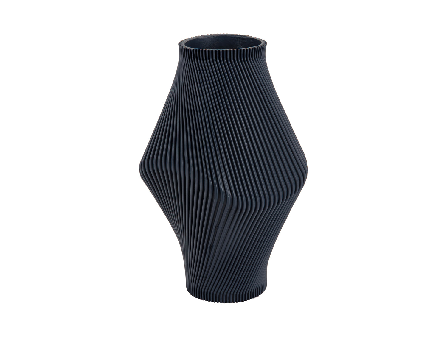 present time - Vase Twisted Rib Large
