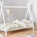 Beliani - DEVAY - Kinderbed - Wit - 90 x 200 cm - Grenenhout