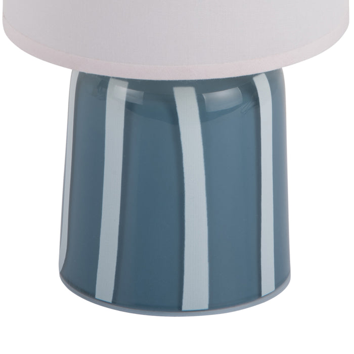 Leitmotiv Tafellamp Verano - Denimblauw - 13.5x13.5x20cm