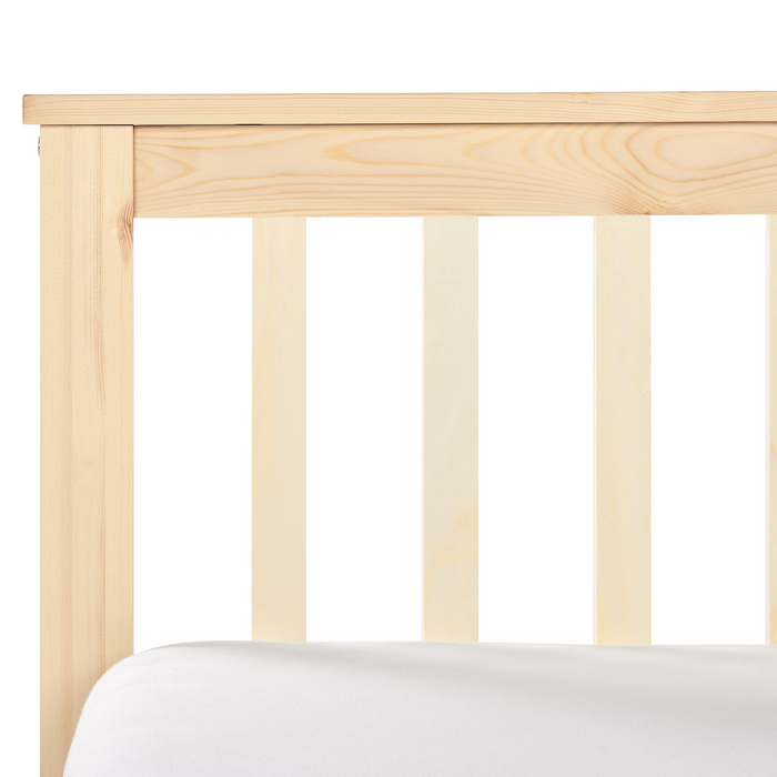 Beliani-OLENDON-Eenpersoonsbed-Lichtbruin-90 x 200 cm-Dennenhout