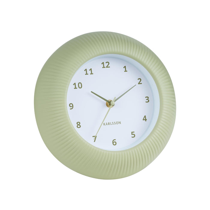 Karlsson Wandklok Tender Rib - Theegroen - Ø25cm
