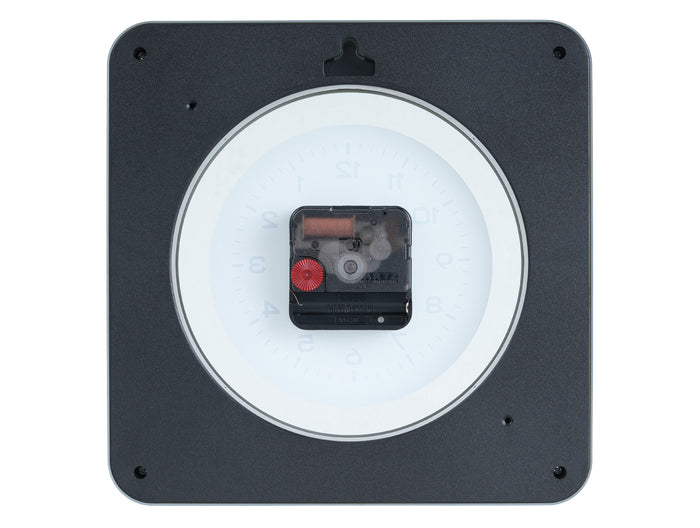 Karlsson Wandklok New Vintage - Helderoranje - 4.4x22x22cm