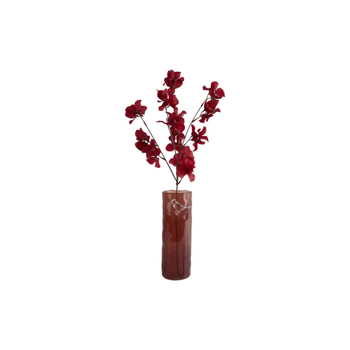 present time - Vase Bird On Branch Large