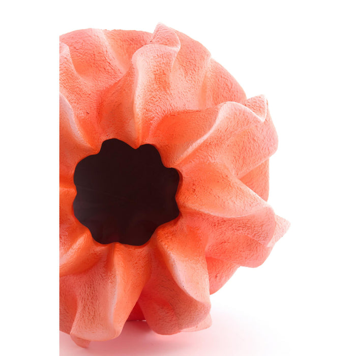 Light & Living Vaas Sharuna - Koraalrood - 26.5x26.5x25cm