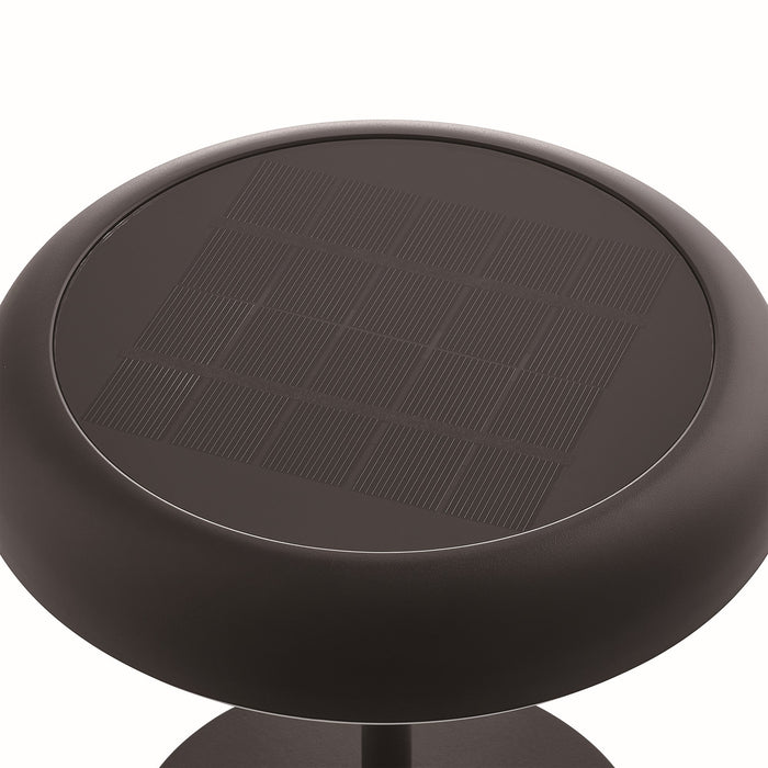 Nordlux Elmer Solar Tafellamp - Zwart