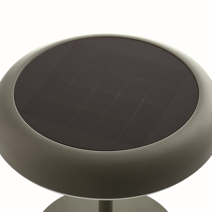 Nordlux Elmer Solar Tafellamp - Olijfgroen
