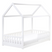 Beliani - COSSAYE - Kinderbed - Wit - 90 x 200 cm - Grenenhout