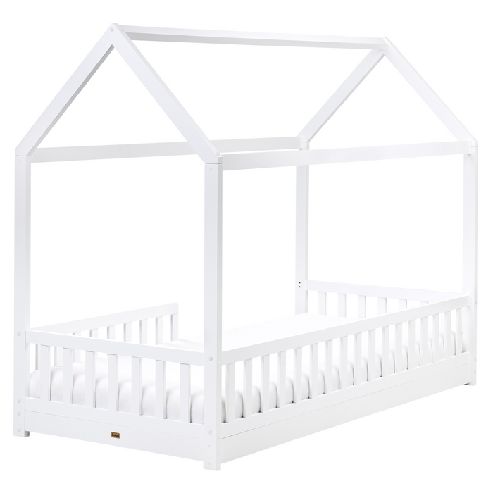Beliani - COSSAYE - Kinderbed - Wit - 90 x 200 cm - Grenenhout