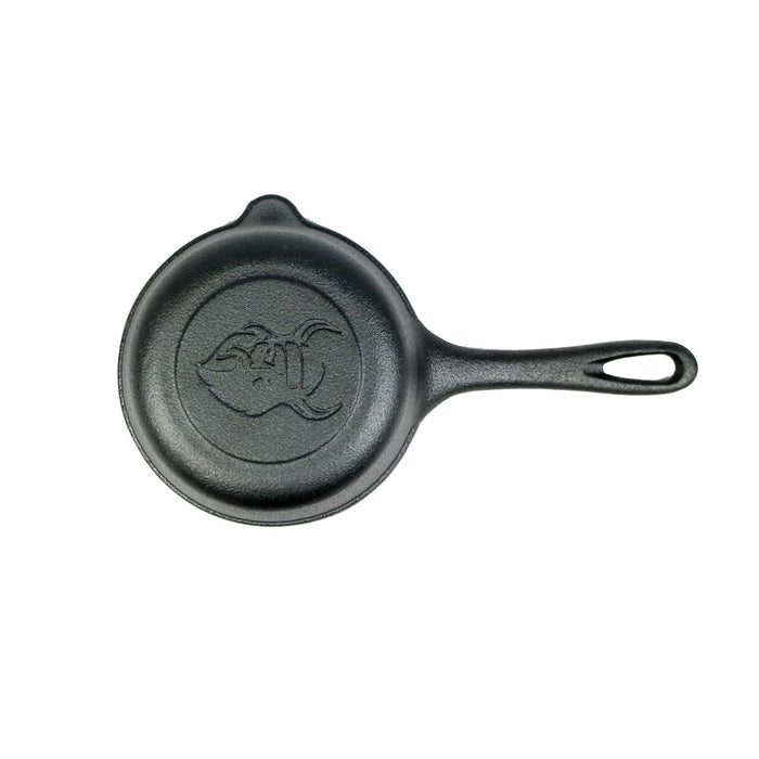 Valhal Outdoor - Gietijzeren sauspan 1L met steel