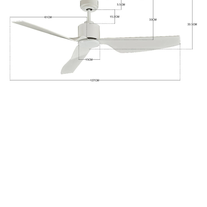 Lucci Air Plafondventilator Airfusion Climate II Wit Ø 127cm
