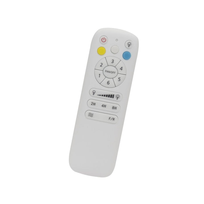 CristalRecord Plafondventilator Stel Ø 120 cm hout wit