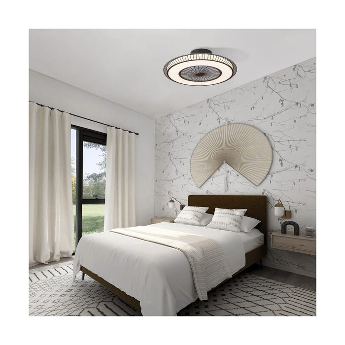 CristalRecord Plafondventilator Mirabel Ø 56 cm brons