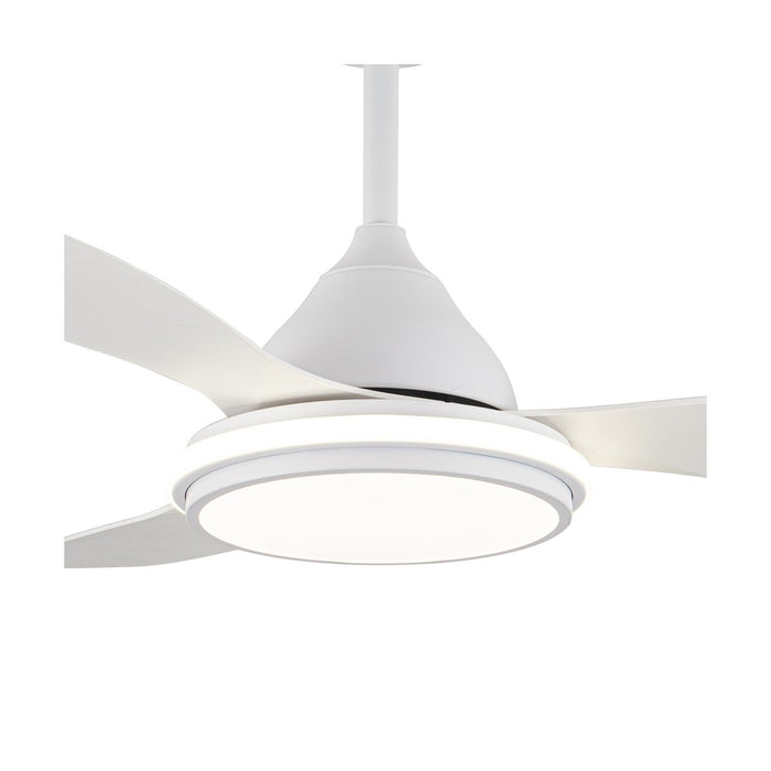 CristalRecord Plafondventilator Steldos Ø 120 cm wit