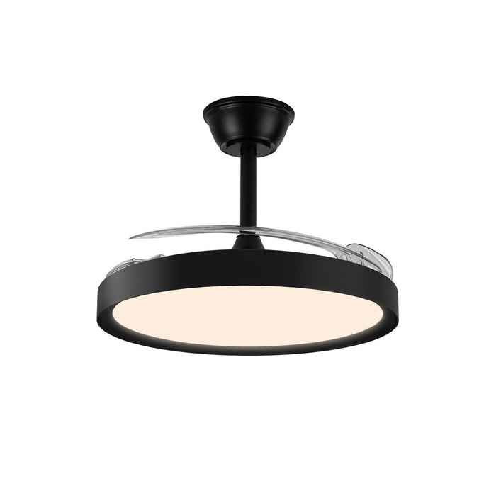 CristalRecord Plafondventilator Polaris Ø 106 cm zwart