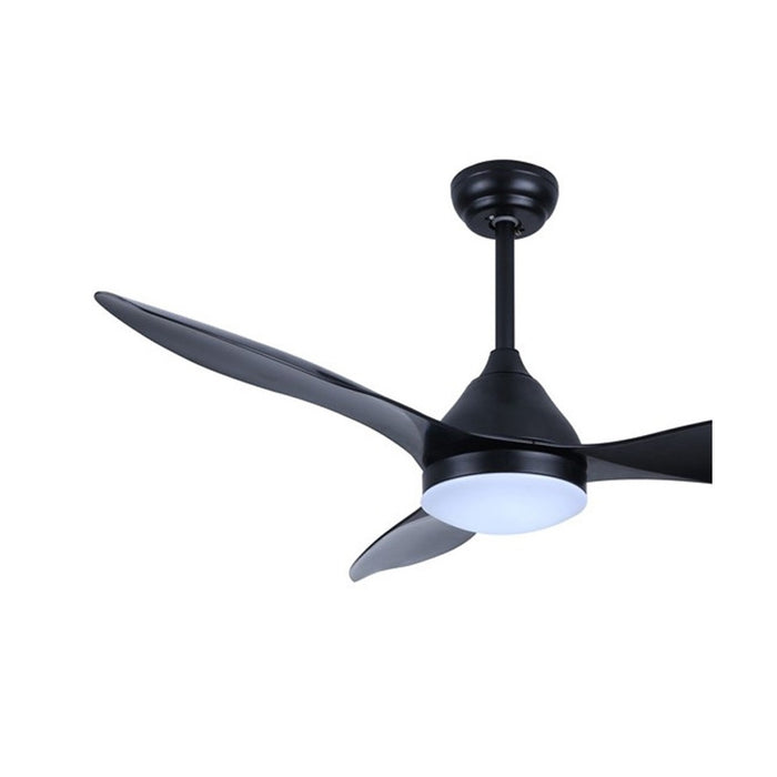 CristalRecord Plafondventilator Stel Ø 120 cm zwart