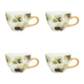 Urban Nature Culture Good Morning Cappuccino / Theekop - Violet - 4 st.