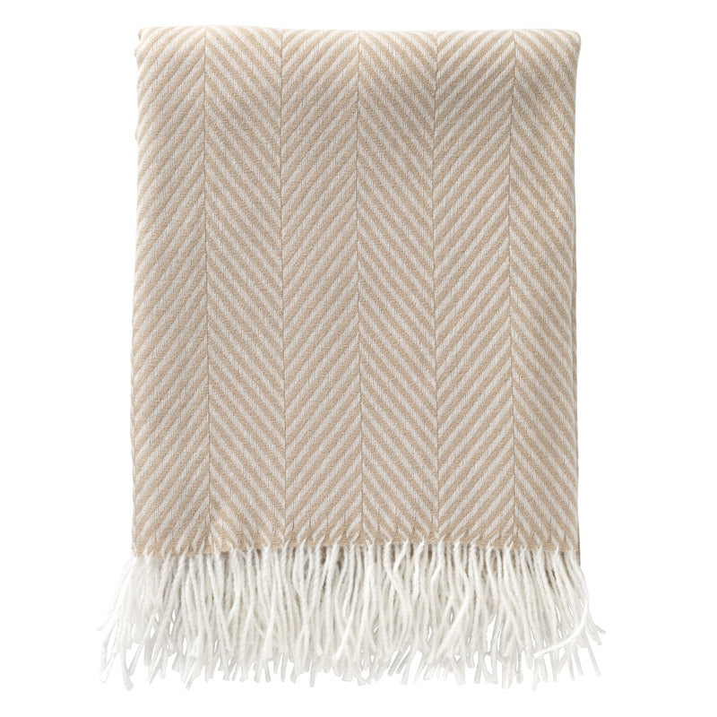 Dutch Decor Plaid Josefien - Beige|Creme - Textiel