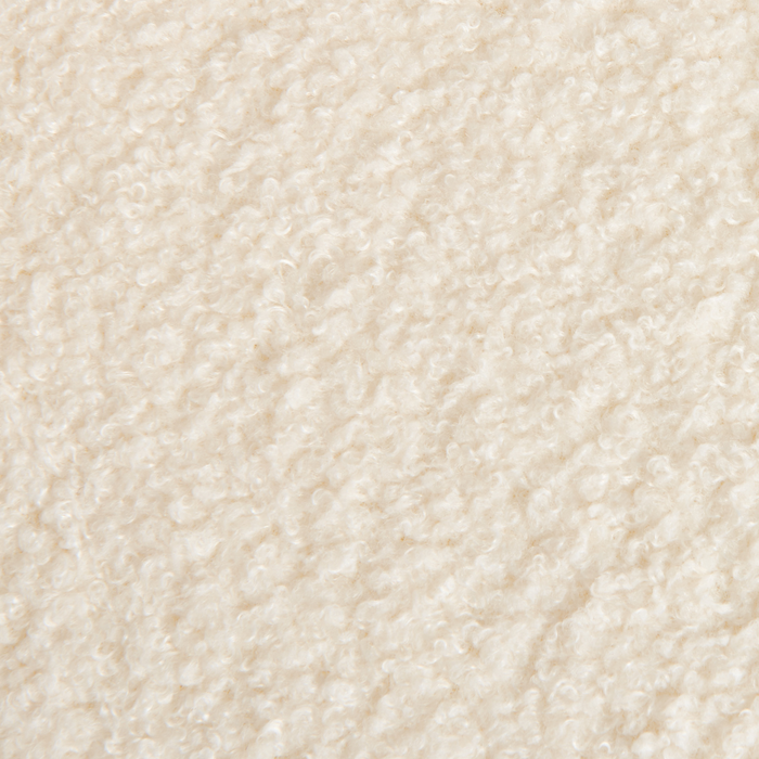 Beliani - MINA - Barkrukken set van 2 - Gebroken wit - Bouclé