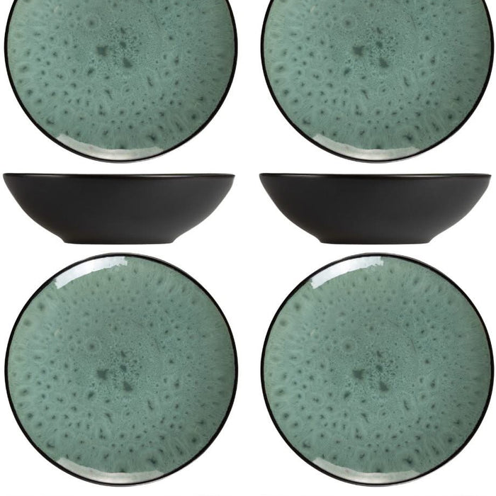 Cookinglife Diepe Borden | Soepborden Borneo ø 18 cm - 4 stuks