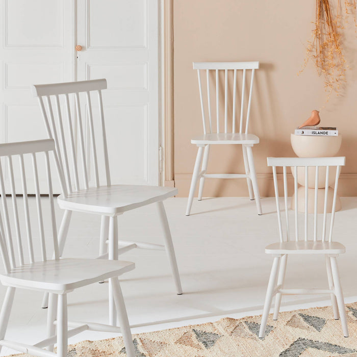 sweeek - Hevea houten stoel (set van 4)