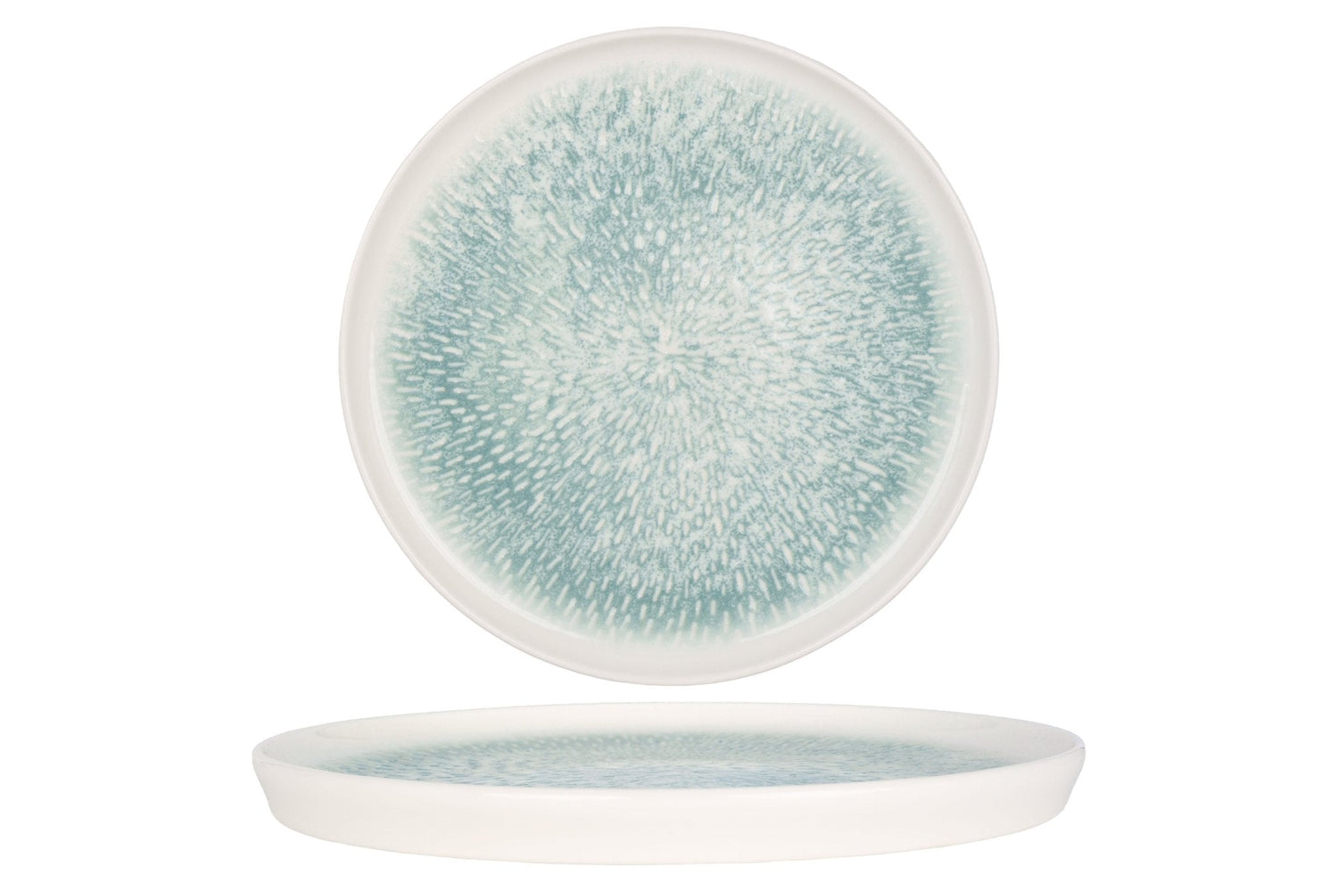 Rinart Gebaksbord - Asel - Porselein - 20 cm - set van 6