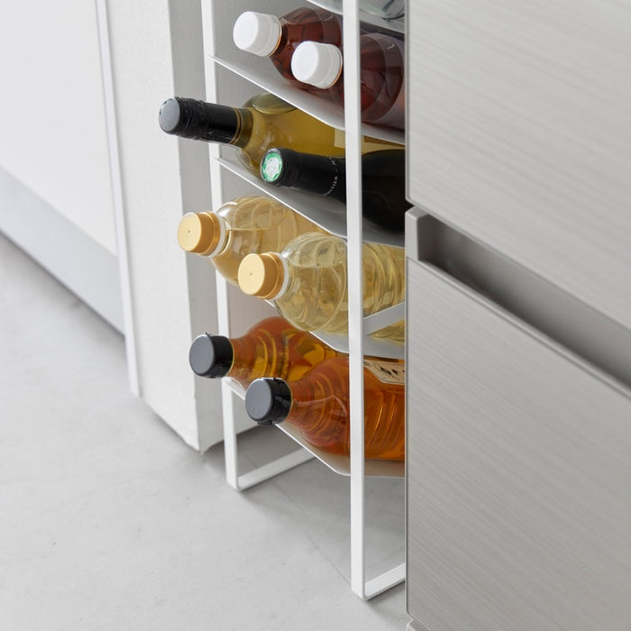 Yamazaki Wijnrek | Flessenrek - 16 flessen - Tower - Wit