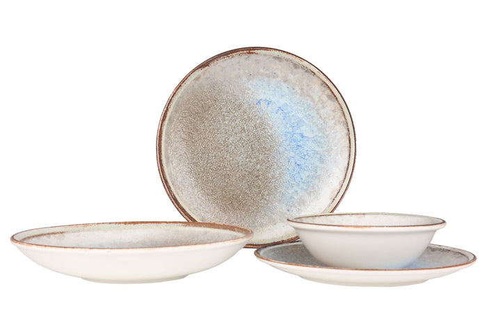 ID Fine Bordenset - Delta - 24delig - 6 persoons - Porselein